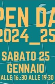 Locandina Open Day